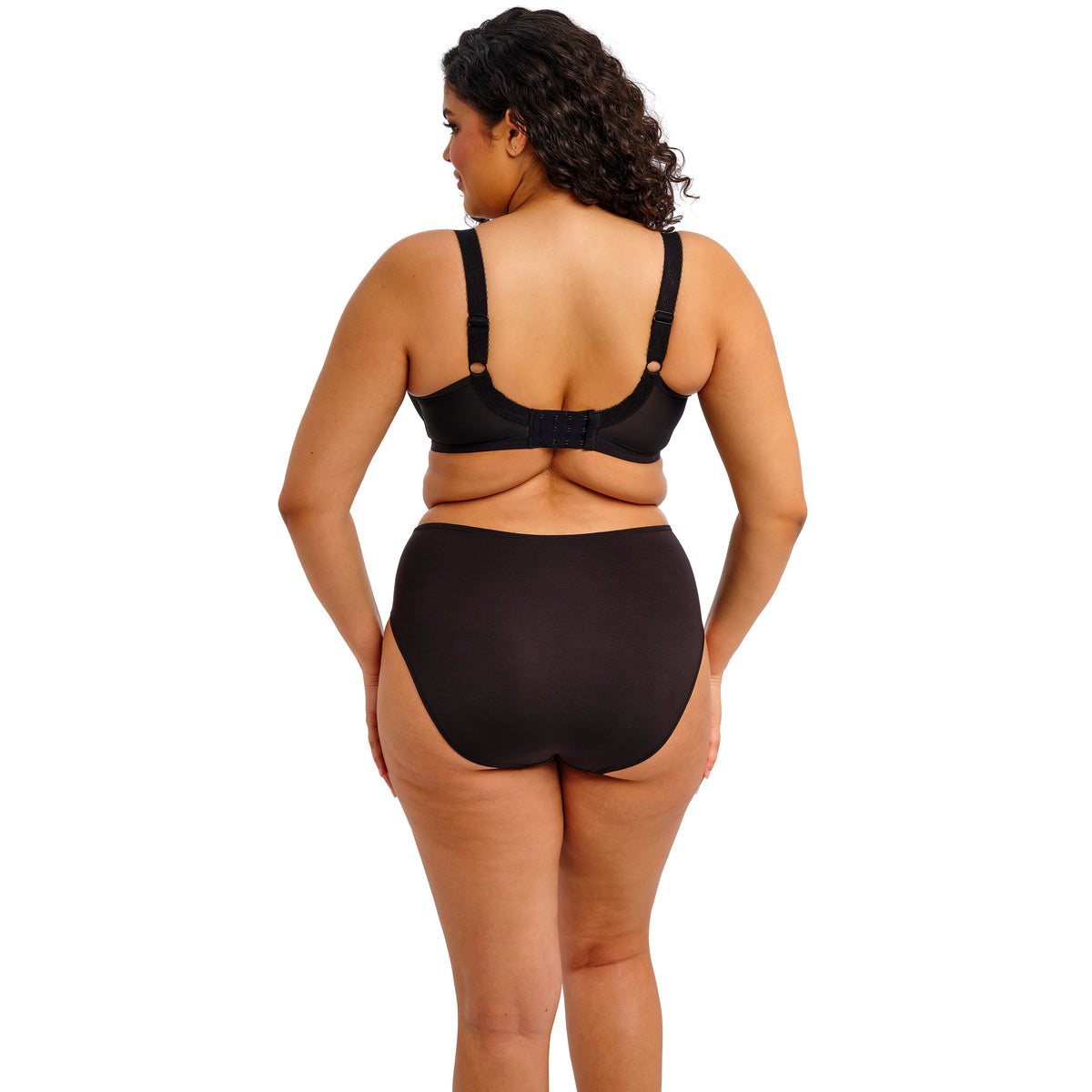 Molly Nursing Bra in Black, back