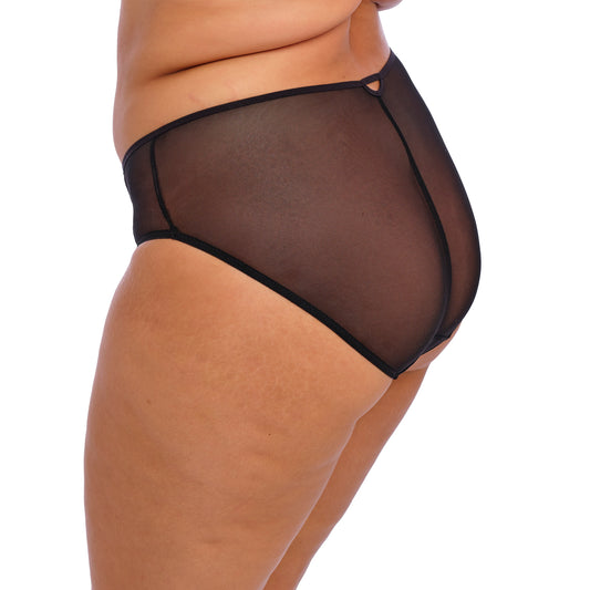 Sachi UW Plunge Bra in Black, front