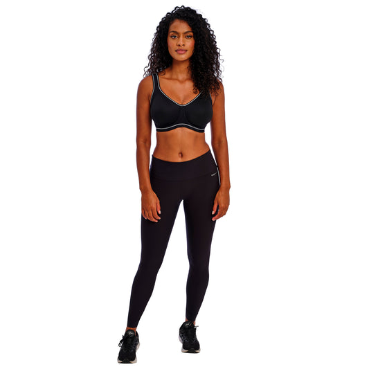 Freya Sonic Moulded Sports Bra in Storm, front