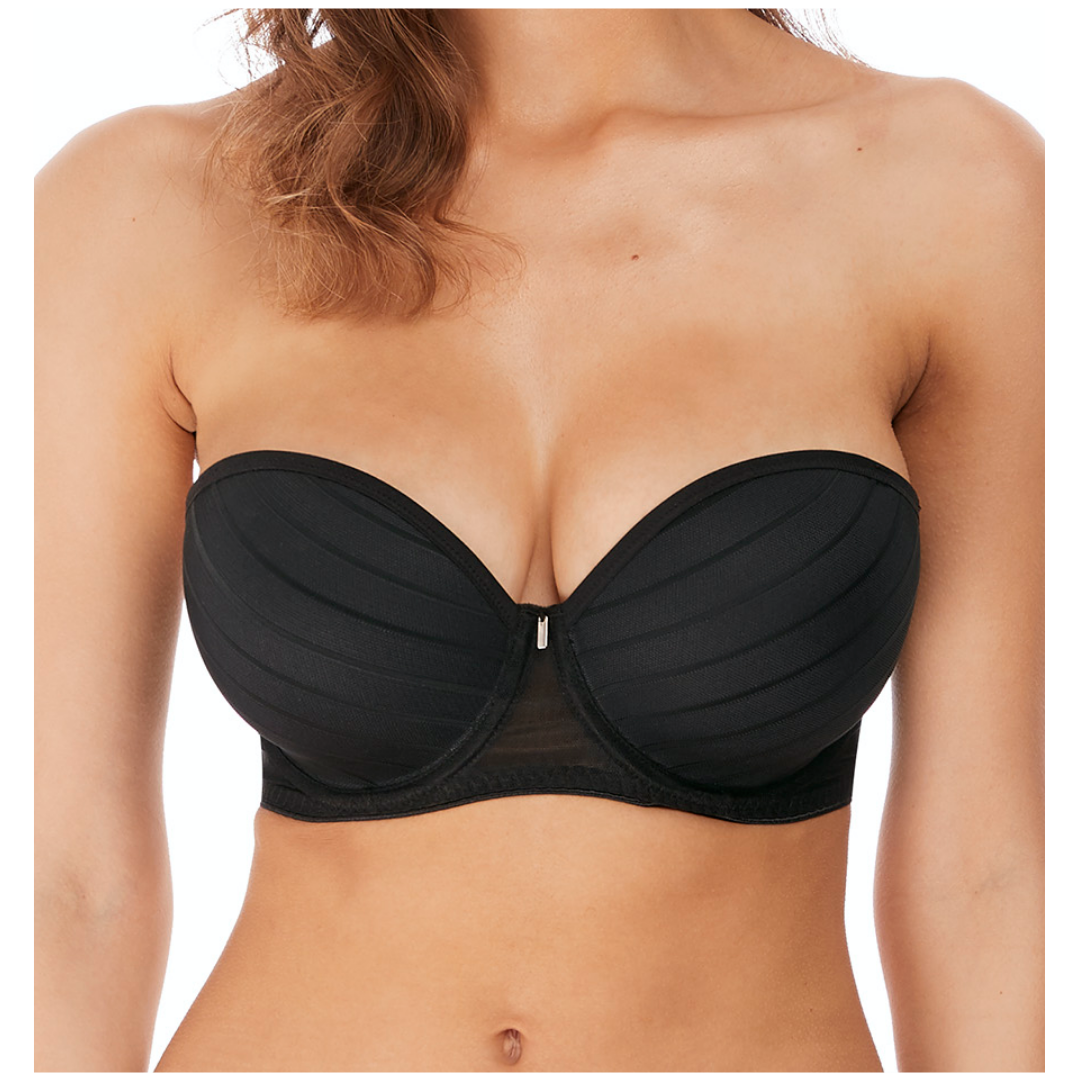 Freya Cameo Deco Strapless Moulded Bra