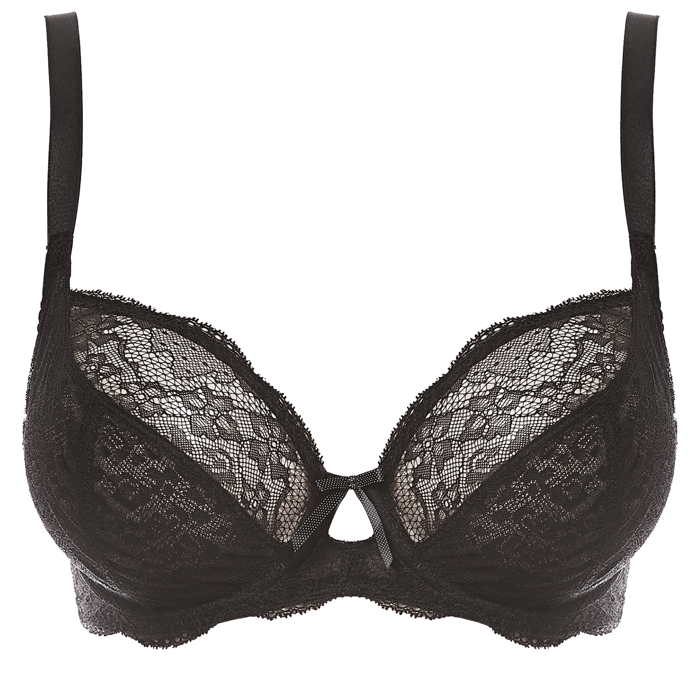 AA1011 freya-fancies-plunge-bra-black