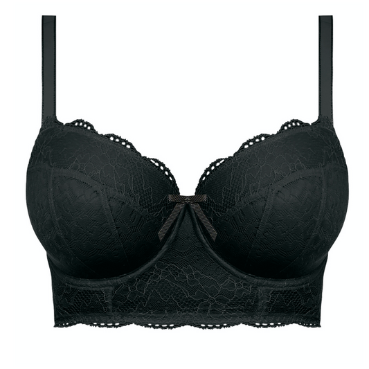 AA1014 freya-fancies-longline-bra-black