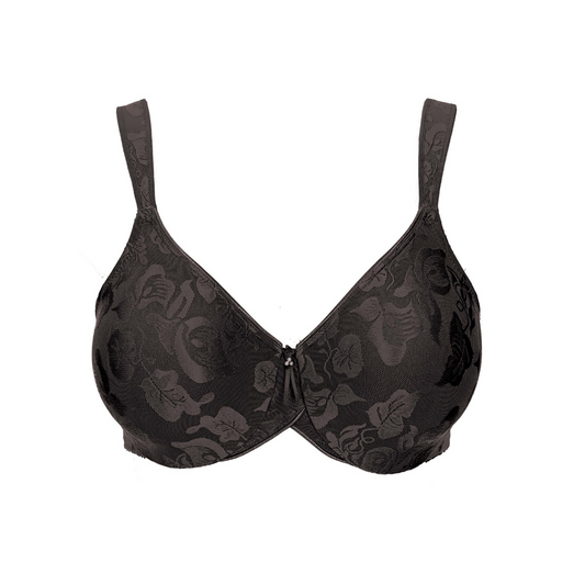awareness-black-seamless-underwire-bra